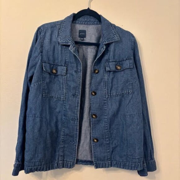 J Jill Denim Shirt - Picture 1 of 4